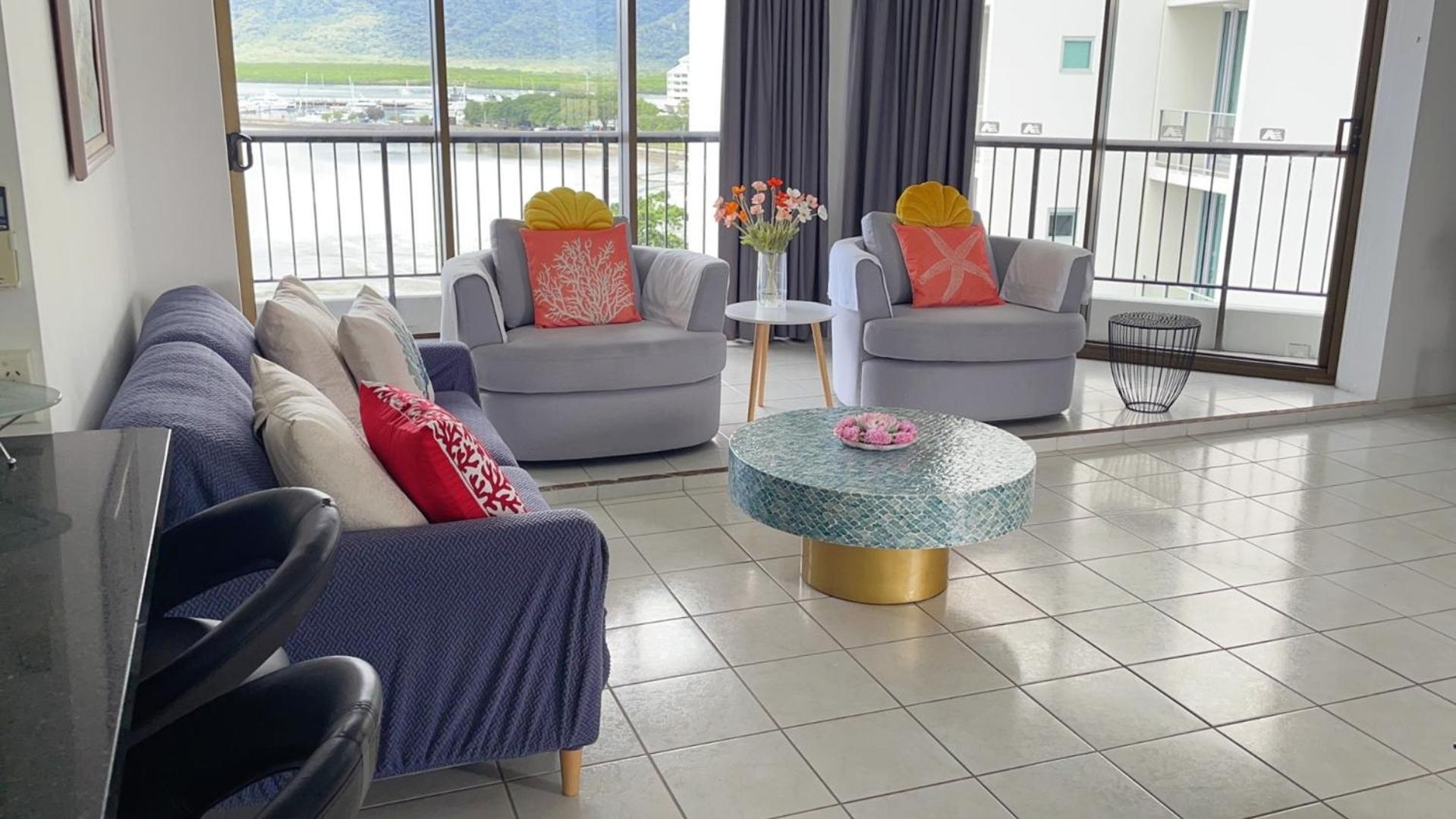 Cairns Ocean View Apartment In Aquarius Buitenkant foto