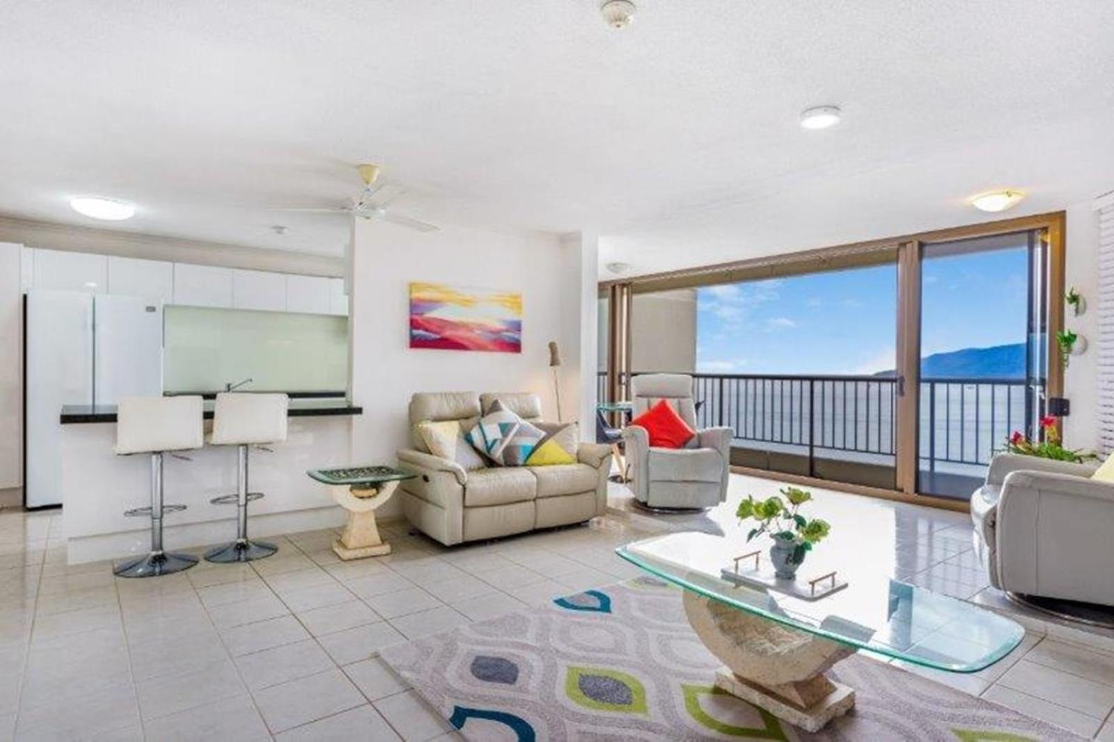 Cairns Ocean View Apartment In Aquarius Buitenkant foto